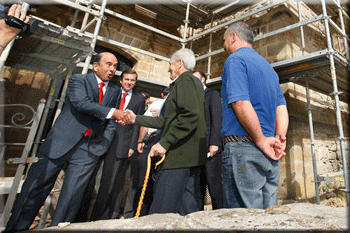 Visita de Miguel Ángel Revilla y Emilio Botín al Valle del Nansa Visita de Miguel Ángel Revilla y Emilio Botín al Valle del Nansa