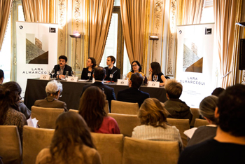 Rueda de prensa de presentación del proyecto en la sede de Casa América, en Madrid, 16 de mayo de 2013 Rueda de prensa de presentación del proyecto en la sede de Casa América, en Madrid, 16 de mayo de 2013
