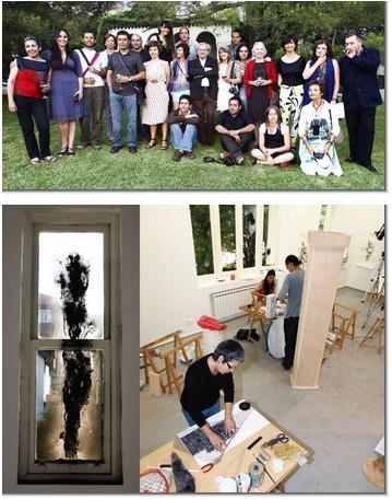 Taller de Jannis Kounellis, Villa Iris, Fundación Botín Taller de Jannis Kounellis, Villa Iris, Fundación Botín