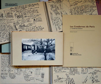 Los cuadernos de París. J. Gutiérrez Solana Los cuadernos de París. J. Gutiérrez Solana