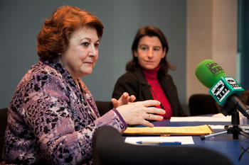 Begoña Ibarrola en 2011, año en que abrió el Espacio para Familias de la Fundación Botín Begoña Ibarrola en 2011, año en que abrió el Espacio para Familias de la Fundación Botín