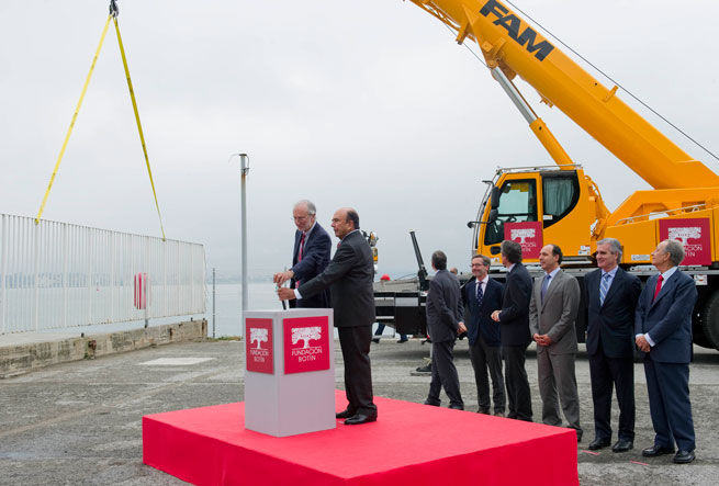 Inicio de las obras del Centro Botín Inicio de las obras del Centro Botín