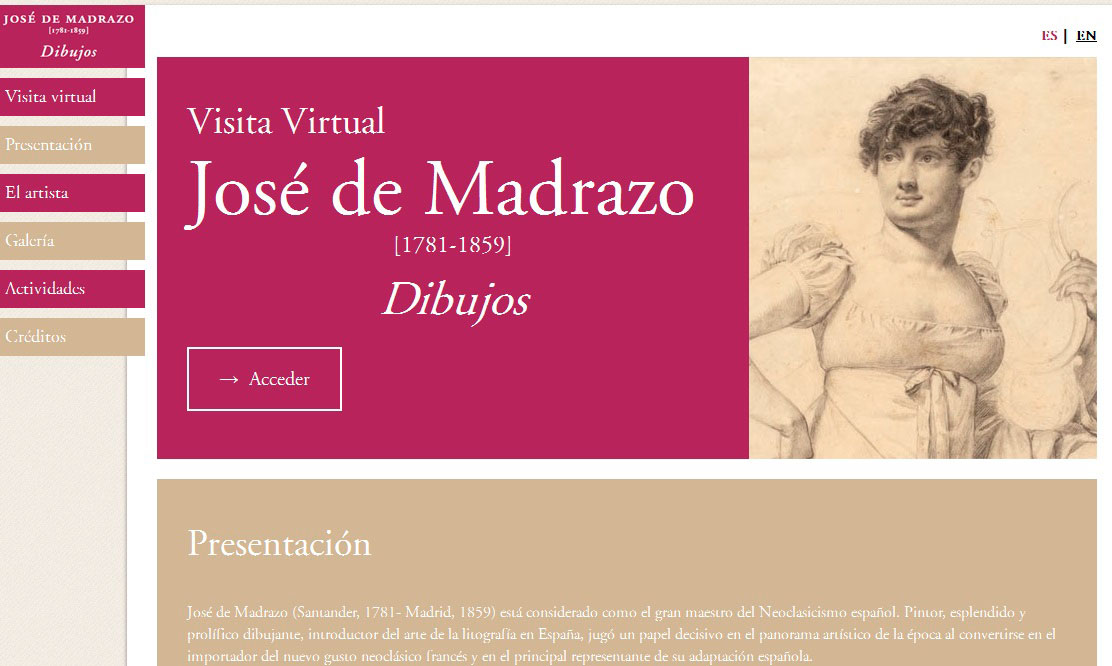 Visita virtual a la exposiciÃ³n JosÃ© de Madrazo, de la FundaciÃ³n BotÃ­n