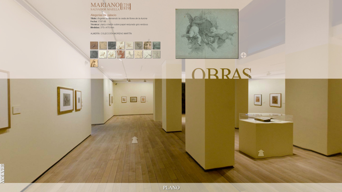 Visita virtual a la exposición de Mariano Salvador Maella. Fundación Botín Visita virtual a la exposición de Mariano Salvador Maella. Fundación Botín