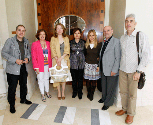 Jurado de Becas de Música Fundación Botín 2011 con miembros de la Fundación Botín. Foto E. Cobo Jurado de Becas de Música Fundación Botín 2011 con miembros de la Fundación Botín. Foto E. Cobo