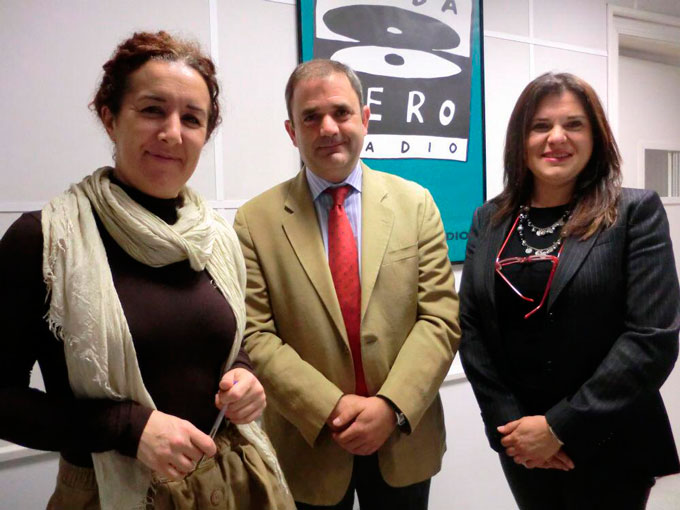 De izq. a drcha.: Teresa Díez, Íñigo Sáenz de Miera y Concha Pita De izq. a drcha.: Teresa Díez, Íñigo Sáenz de Miera y Concha Pita