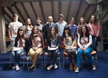 Alumnos seleccionados Global Classrooms. Foto: Nacho Romero. Gobierno de Cantabria Alumnos seleccionados Global Classrooms. Foto: Nacho Romero. Gobierno de Cantabria